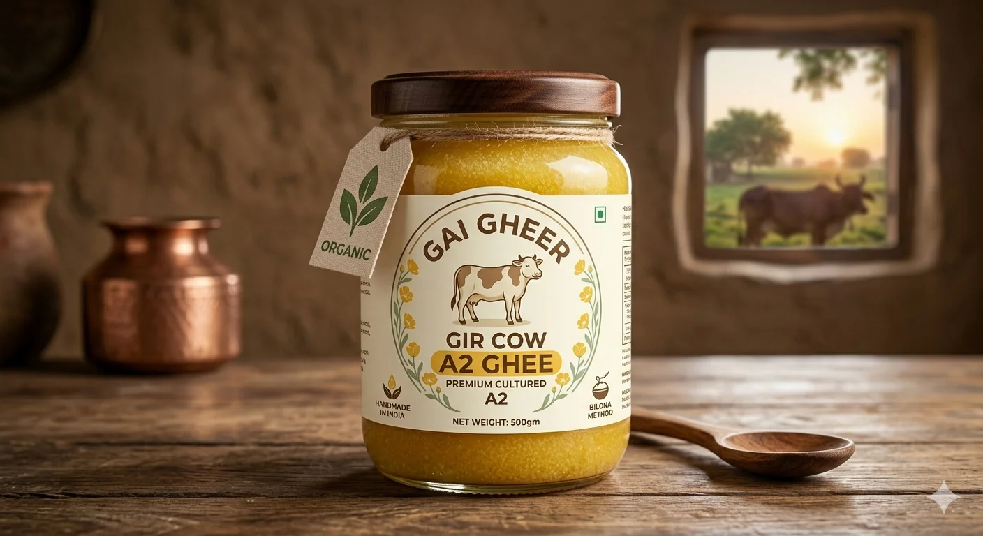 Gir Cow A2 Ghee – 500gm