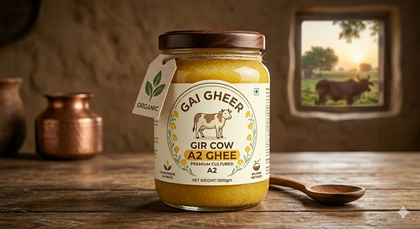 Gir Cow A2 Ghee – 1000gm